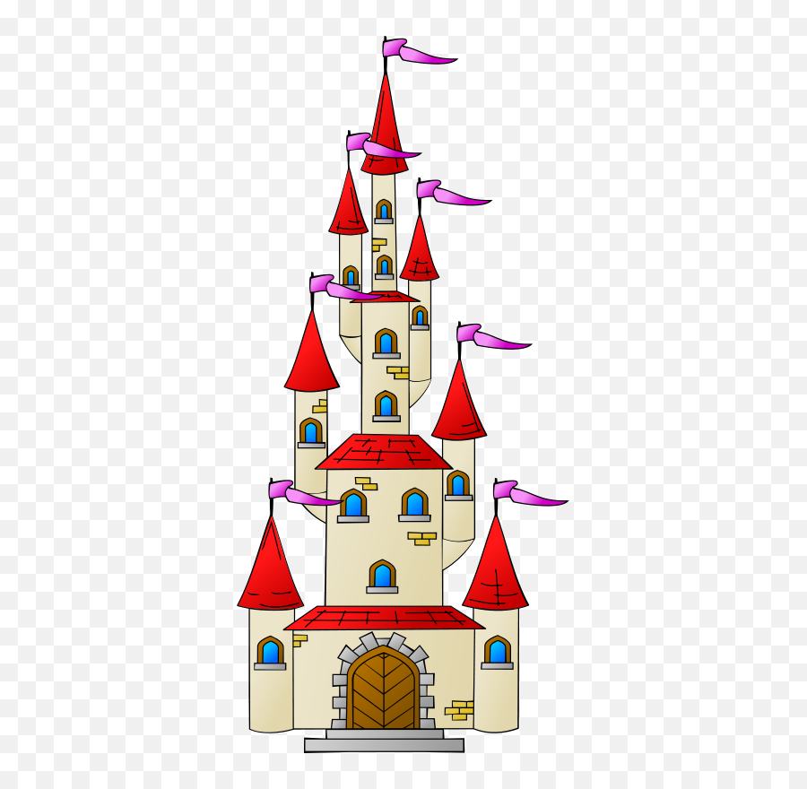 Free Castle Clipart - Castle Clip Art Emoji,Emoji Castle And Book