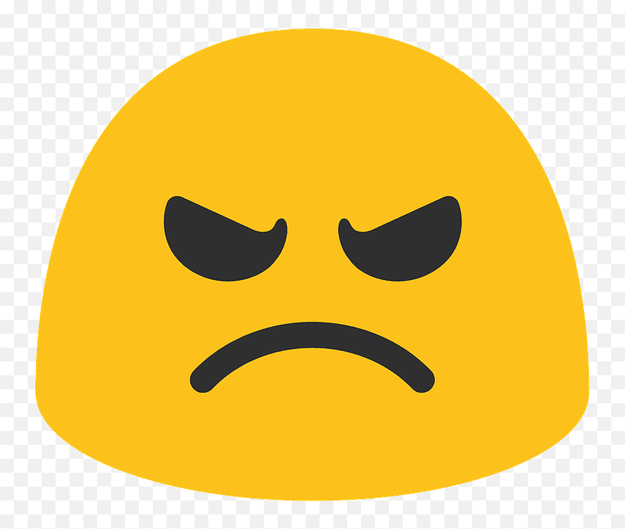 Angry Face Emoji - Android Angry Face Emoji,Angry Face Emoji