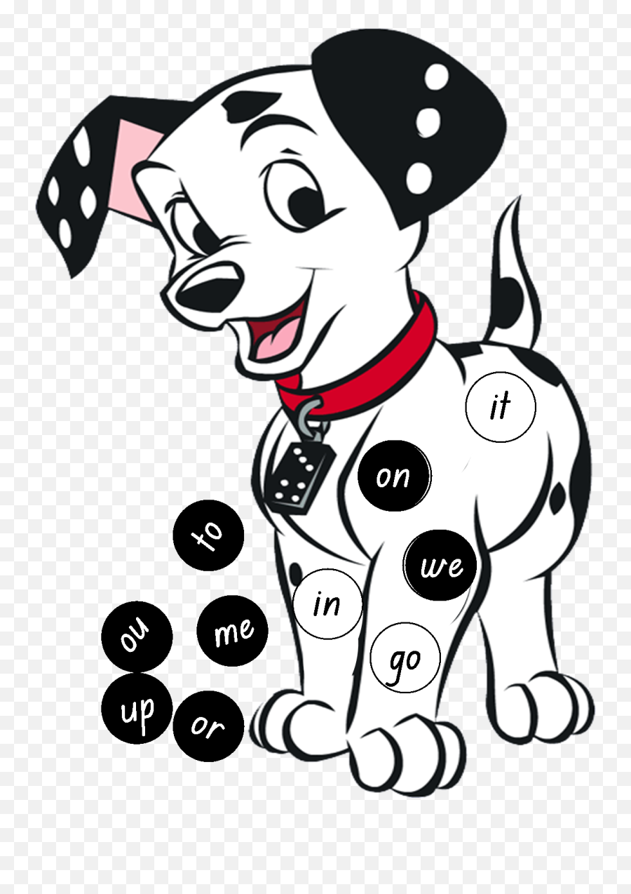 Dalmatian Clipart School Dalmatian - Classroom Theme 101 Dalmatians Emoji,Dalmatian Emoji