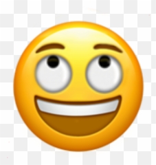 Laugh Eye Roll Sticker - Emoji,Eye-roll Emoji