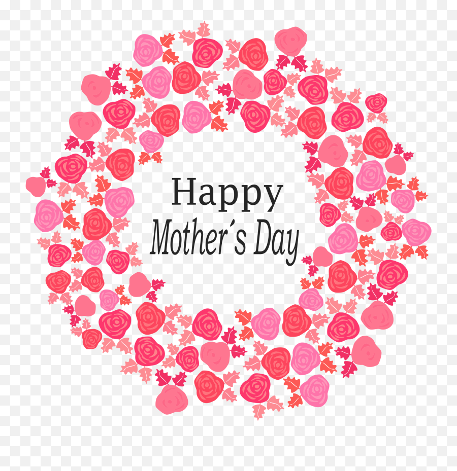 Heart Clipart Mothers Day Heart - Happy Mothers Day Clipart Roses Emoji,Emoji Mother's Day Card