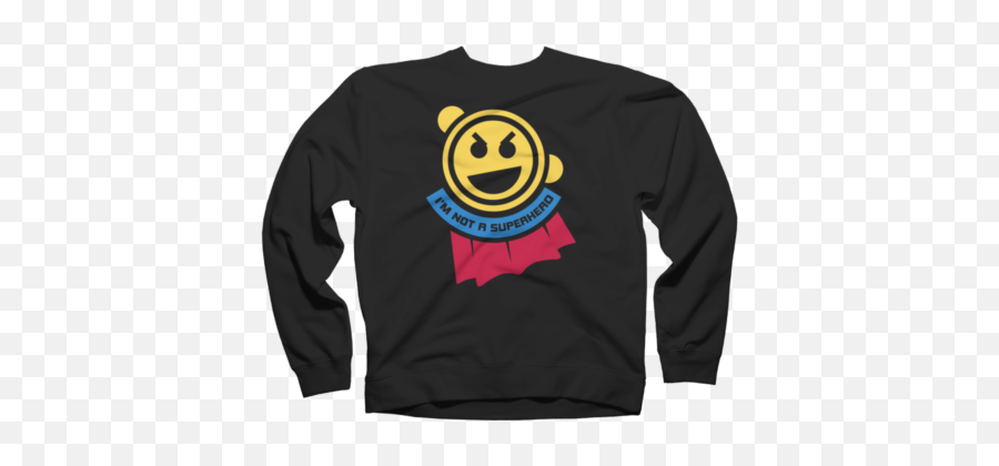 Best Superhero Crewnecks Design By Humans - Sweater Emoji,Saitama Emoticon