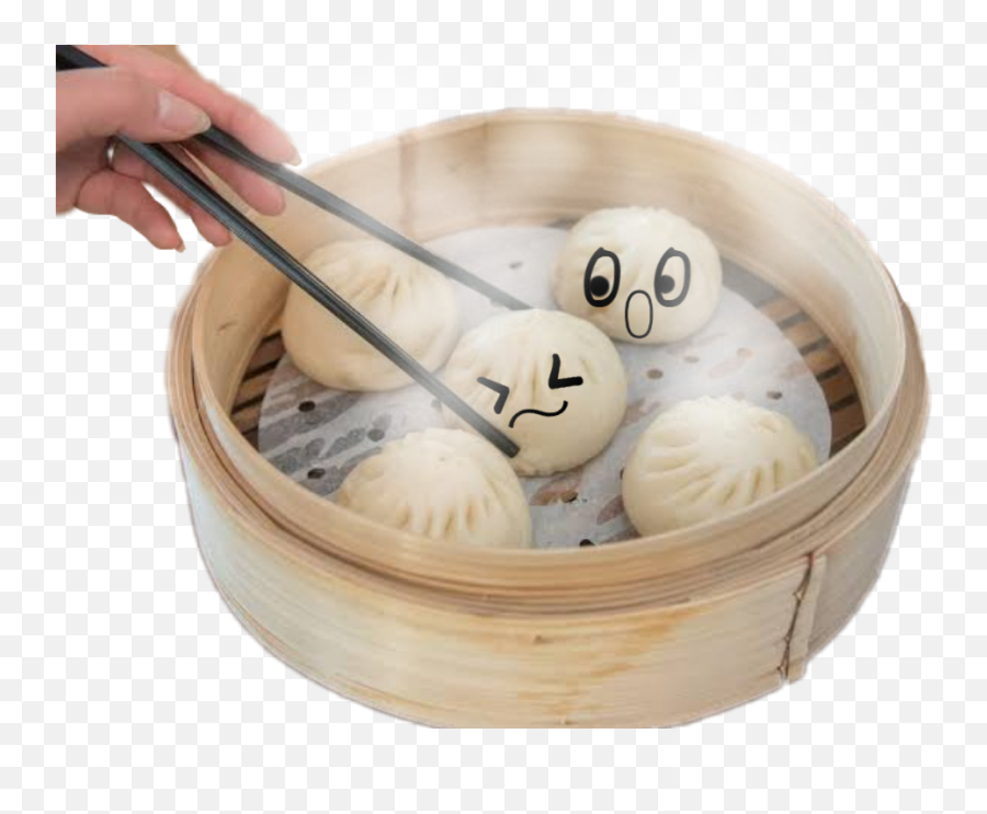 Dumpling Sticker Challenge On Picsart - Chopsticks Emoji,Dim Sum Emoji