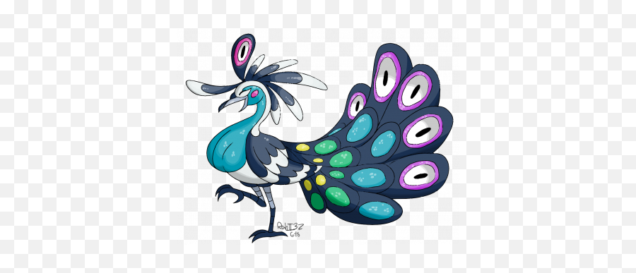 Aura Dog Pokécharms - Peacock Fakemon Emoji,Lucario Emoji