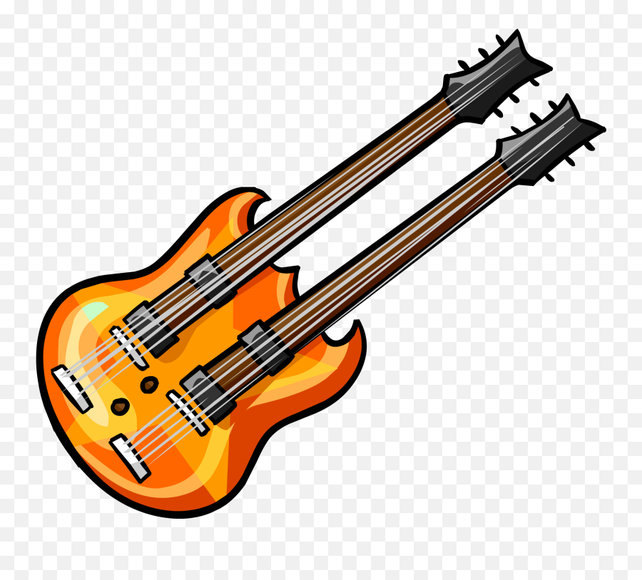 Guitar Neck - Double Neck Guitar Neck Transparent Emoji,Guitar Superman Emoji
