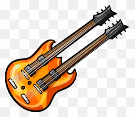 Guitar Neck - Double Neck Guitar Neck Transparent Emoji,Guitar Superman Emoji