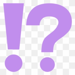 Exclamation Question Mark Emoji High - Language,X Mark Emoji