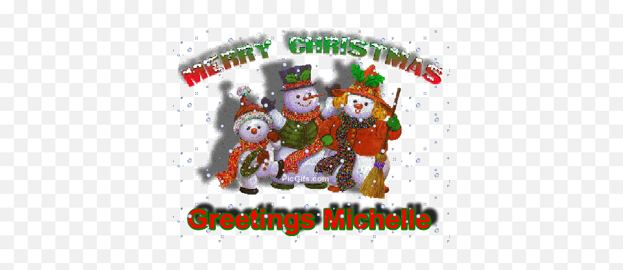 Michelle Name Graphics And Gifs - For Holiday Emoji,Facebook Snowman Emoticon