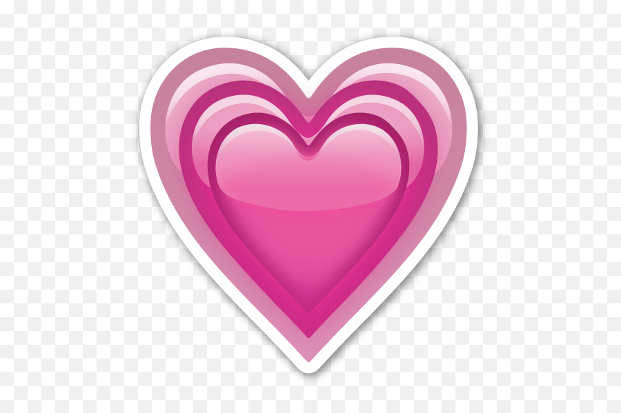 Heart Heart Emoji Png Pack - Heart Emoji Sticker,Holiday Emojis For Iphone