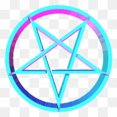 Pentagrama Pentagram Sticker - Pentagram Pumpkin Carving Emoji,Emoji Pentagrama