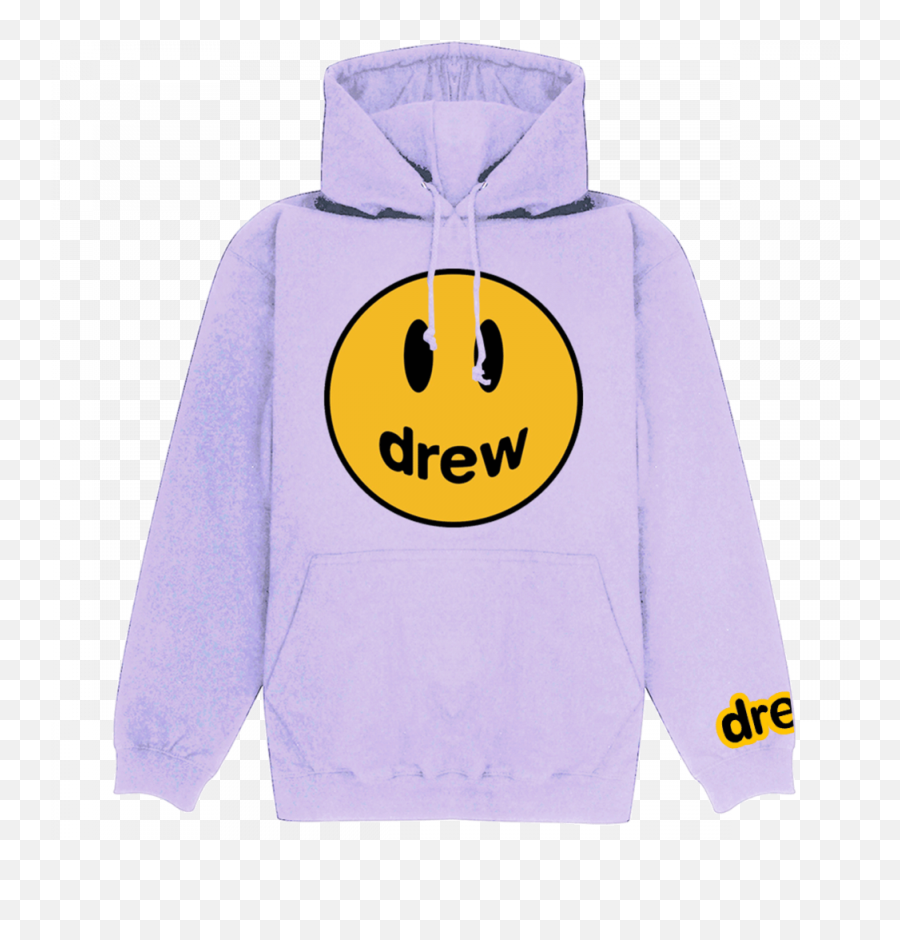 Drew House - Lavender Hoodie Mascot Logo Drew House Hoodie Blue Emoji,Magic Emoticon