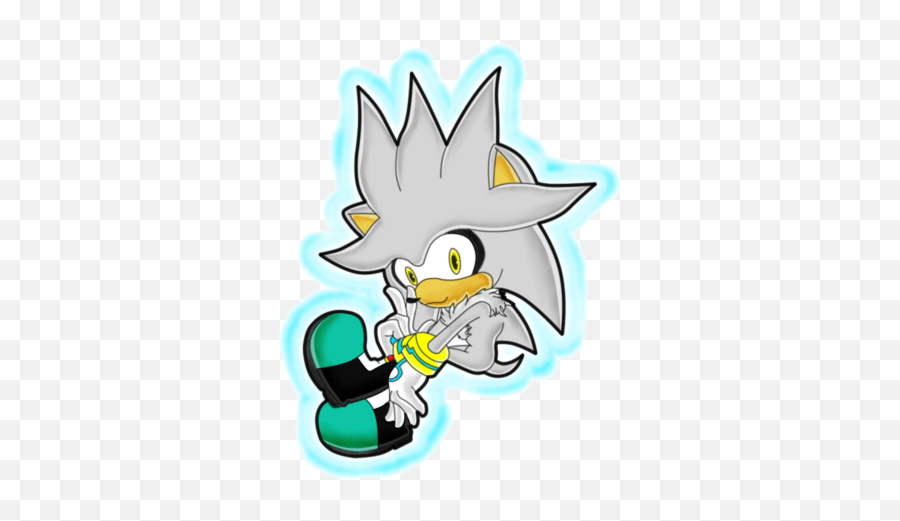 Silly Songs With Silver - Silver The Hedgehog Video Fanpop Silver The Hedgehog De Bebe Emoji,Gangsta Emoticons