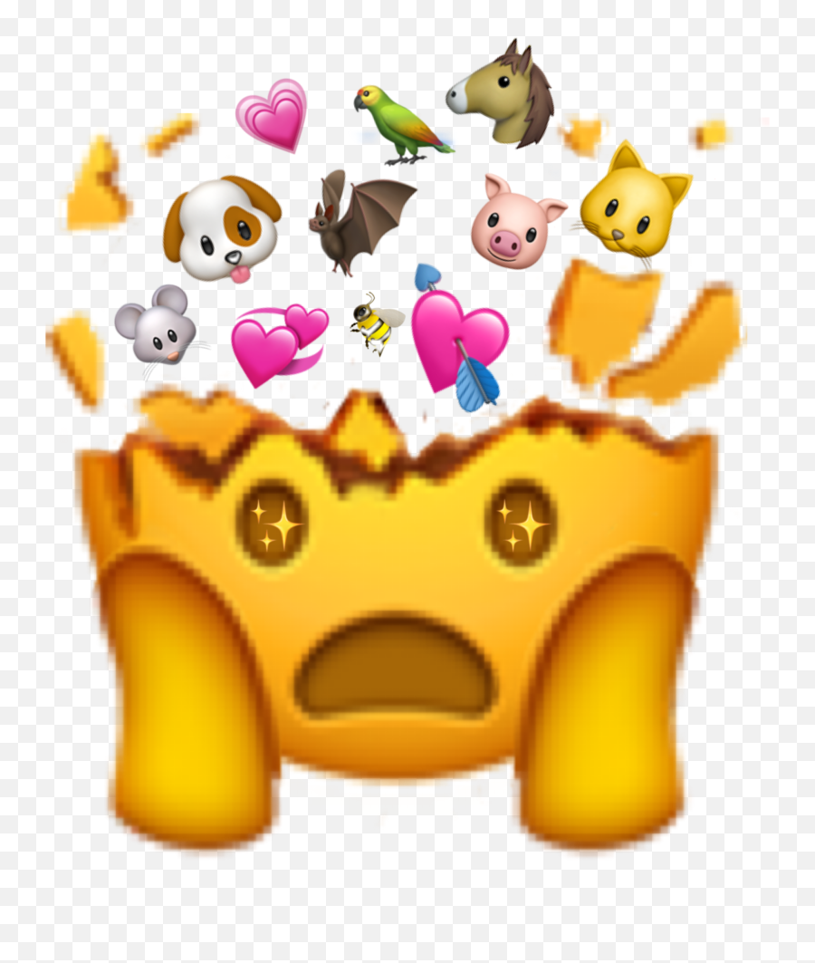 Emoji Animals Cute Image - Face Emojis,Emoji Animals