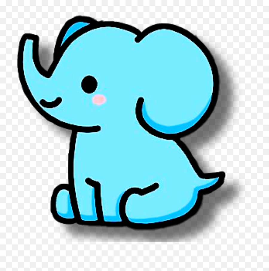 Discover Trending Elephant Stickers Picsart Emoji,Elephant Emoji