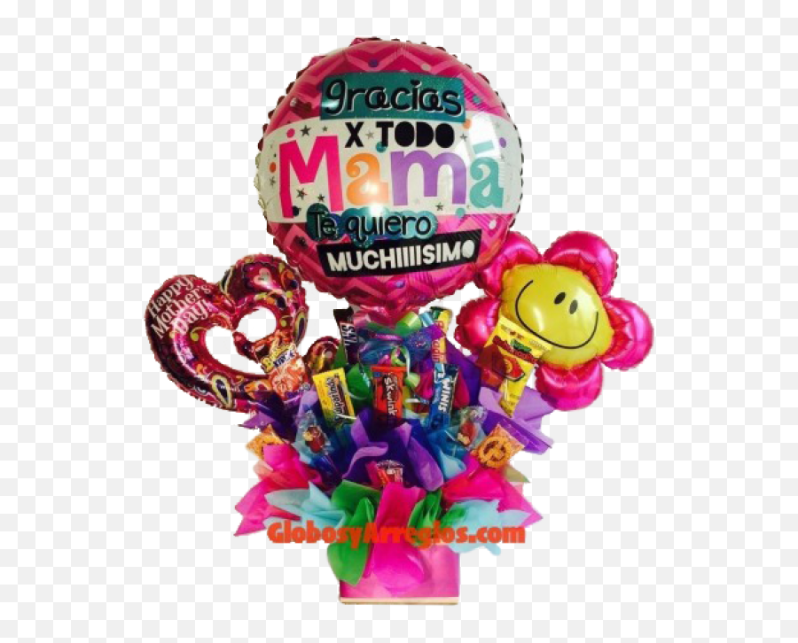 Globos Y Arreglos - Arreglos Dia De Las Madres Globos Emoji,Emoticon Dia De Las Madres