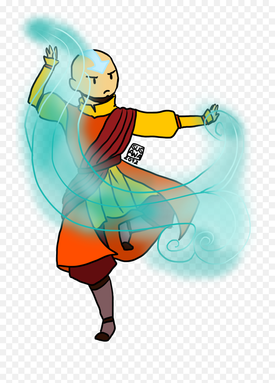 Earth Fire Water Avatar Png Png Image - Aang Kyoshi Korra Emoji,Fire Earth Water Air Emojis