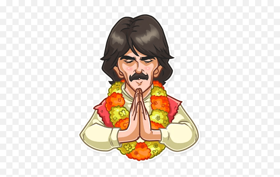 The Beatles - Telegram Sticker Dharma Emoji,Beatles Emojis