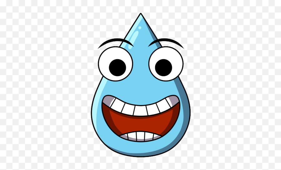 Splashhy Water Droplet Gif - Animal Water Drop Gif Emoji,Teeth Grit Emoticon Gif