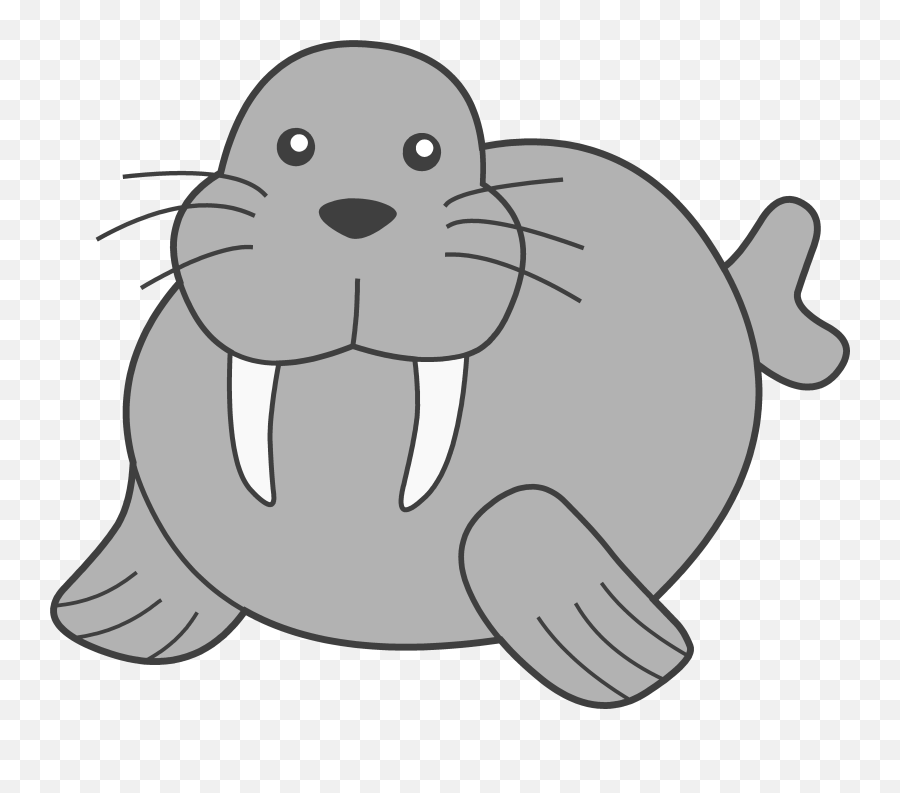 Walrus Png Image Png Svg Clip Art For - Walrus Clipart Png Emoji,Walrus Emoji