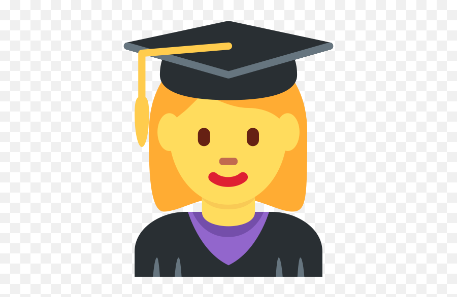 U200d Woman Student Emoji - Étudiante Clipart,Woman Emoji