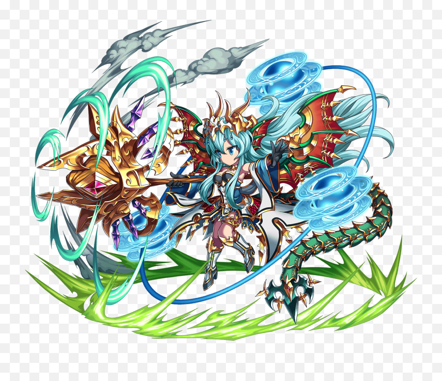 Cerulean Grace Erianagallery Brave Frontier Wiki Fandom - Brave Frontier Eriana Omni Emoji,Binding Of Isaac Rebirth Emoticons