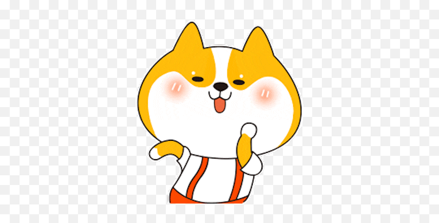 Dog Animated Funny Stickers By Thiet Duong - Happy Emoji,Dog Emoji Gif