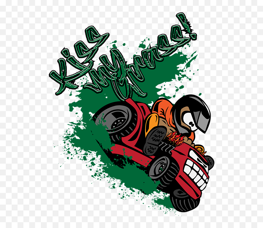 Funny Lawn Mower Racing Apparel For Drivers Competitors - Lawn Mower Races Poster Emoji,Lawnmower Flying To Music Emotions