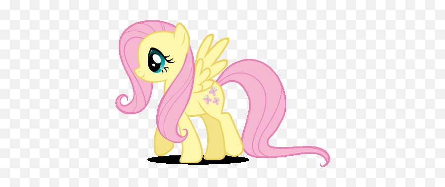 Walking Pony Gif - My Little Pony Fluttershy Walking Gif Emoji,My Little Pony Rainbow Dash Emoticons