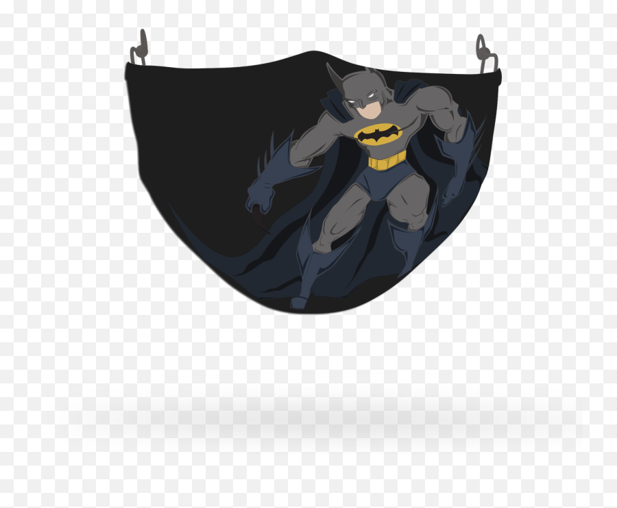 Batman Pattern Face Covering Print 4 - Face Covering Print Emoji,Batman Emoji