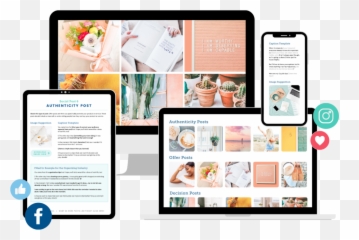 Savvy Social Tribe Monthly Social Media Post Captions Photos Emoji,Usborne Books Emotions