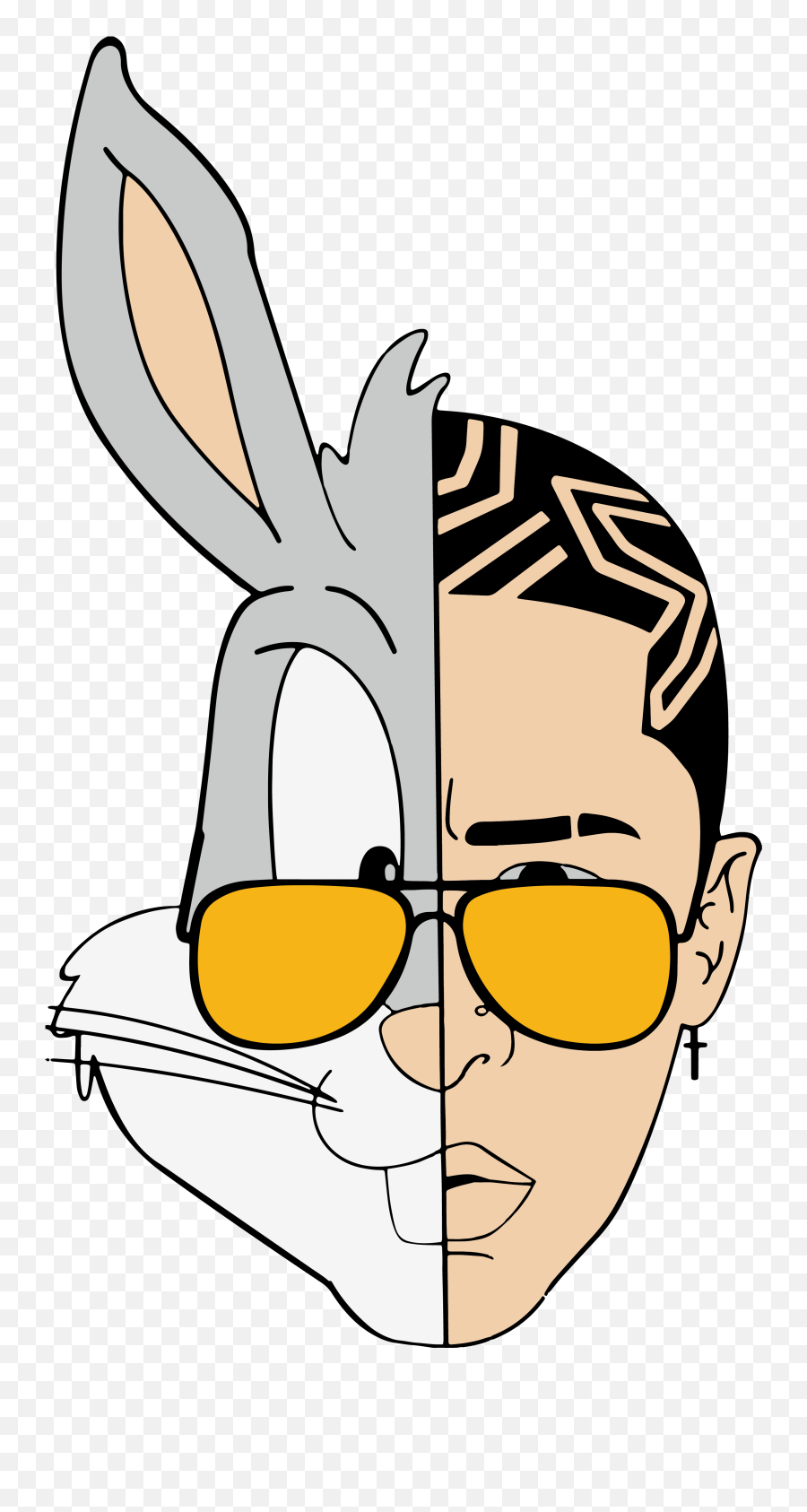 Bad Bunny Logo Png - Bad Bunny Music Box Gibraltar The Emoji,Man With Bunny Ears Emoji