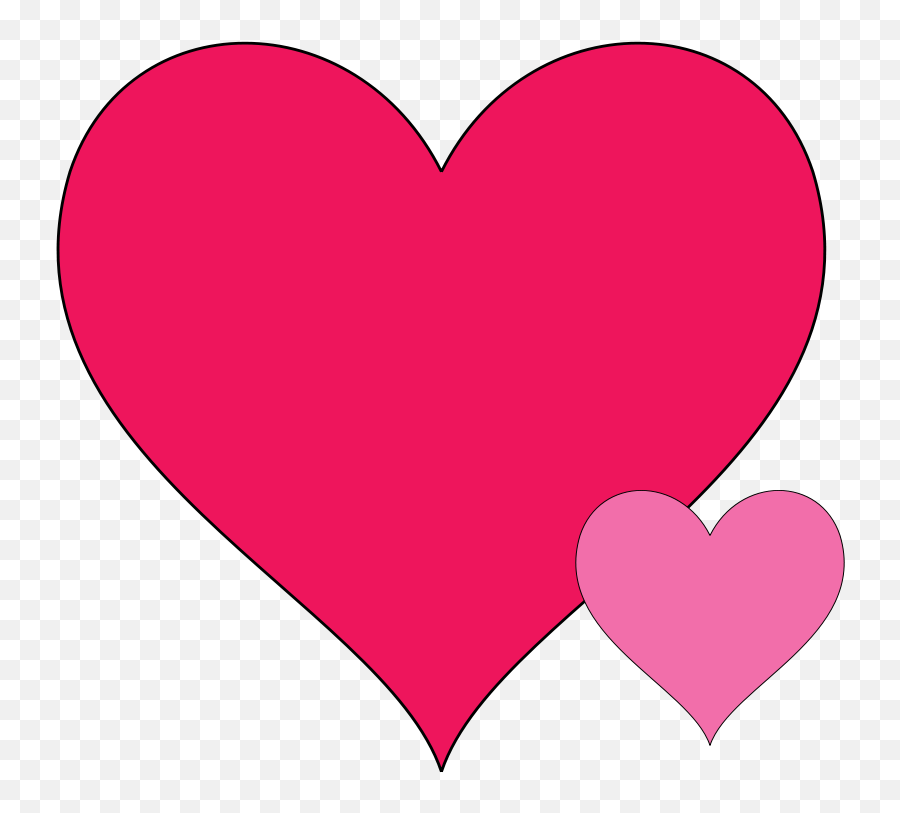 Heart Attack Clipart - Clipartsco Big Double Heart Emoji,Kik Avocado Emoji