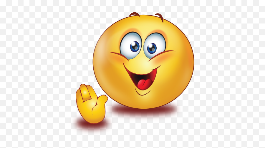 Hello Smile Emoji - Wow Emoji Png,Hello Emojis