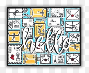 The Caregiver - Hero Arts Mail Jumble Background Emoji,Guess The Emoji Girl Magnifying Glass World