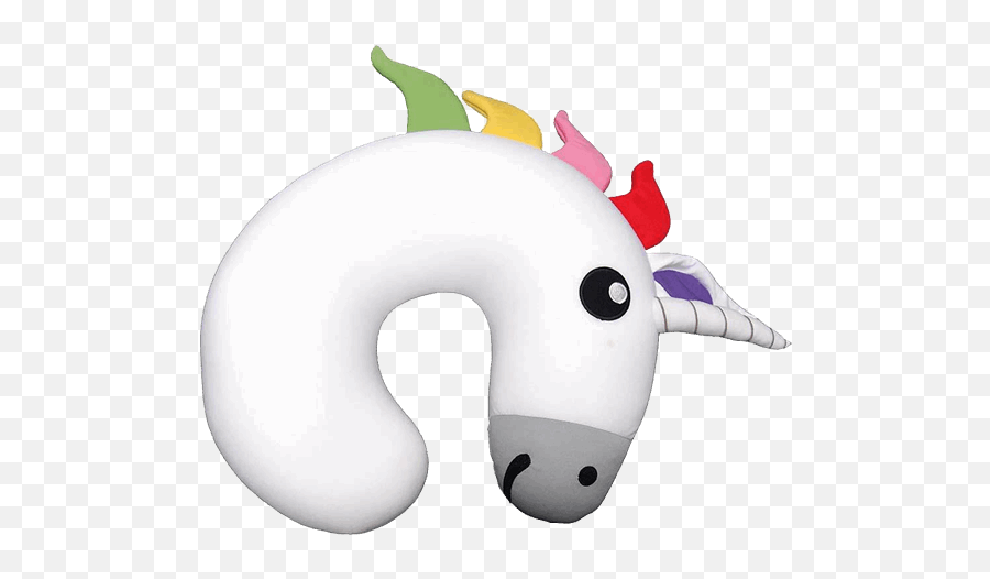 Unicorn Travel Cushion - Zing Pop Culture Reisekissen Fictional Character Emoji,Emoji Pillows Kohls