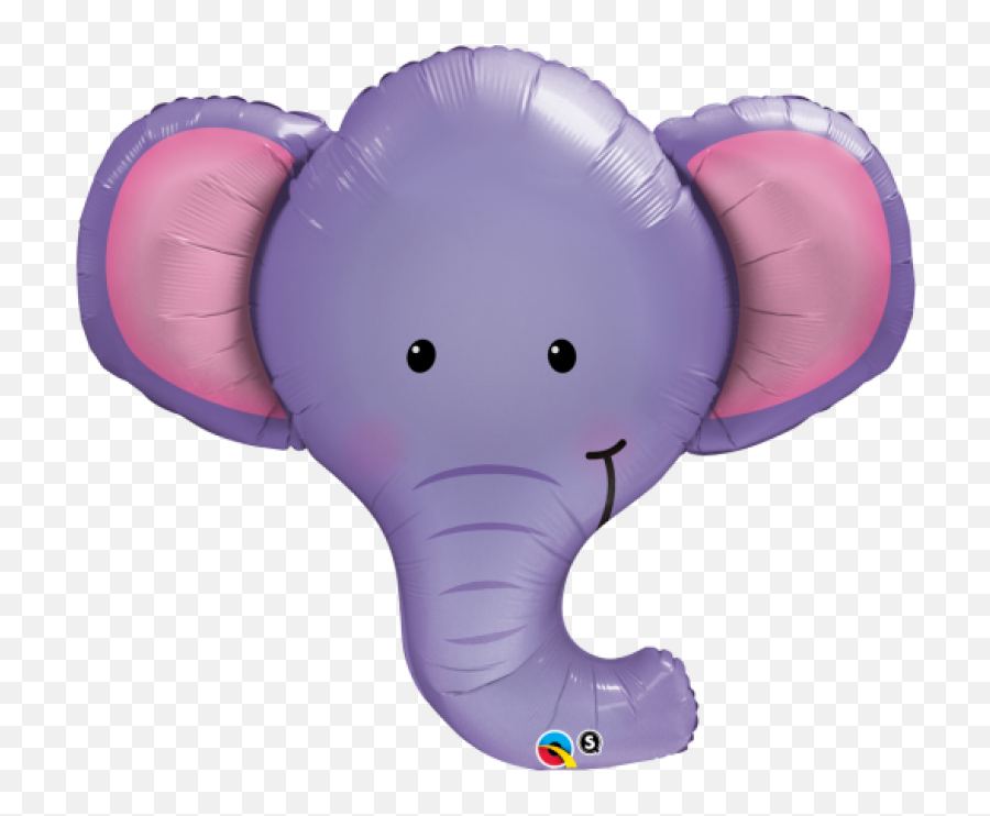 Elephant Supershape Foil Balloon 39 - Elephant Balloon Emoji,Unicorn Emoji Onesie