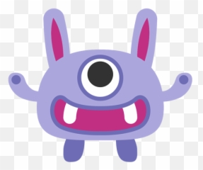 Desenho Fofo De Monstro De Um Olho Só - Baixar Pngsvg Vector Cute Monster Png Emoji,Emoticons De Monstros