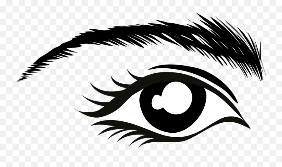 50 Free Eyebrows U0026 Eyes Vectors - Pixabay Occhio Clipart Emoji,Eyebrows Emotions