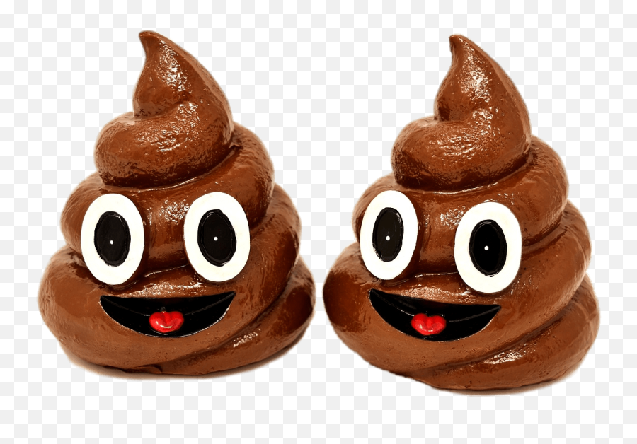 Poop Duo Transparent Png - My Poop Emoji,Emoji Caca