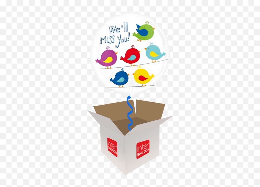 We Missed You Balloon Clipart - We Ll Miss You Balloon Emoji,Missed The Bus Emoji