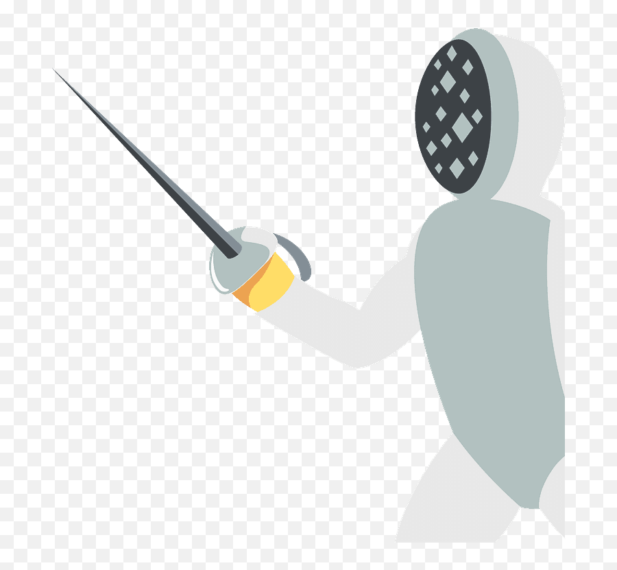 Person Fencing Emoji Clipart - Icon,Combat Emoji