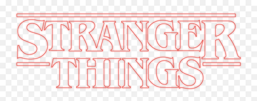 Stranger Things Transparent Background - Horizontal Emoji,Stranger Things Emoji