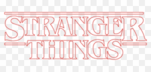 Stranger Things Transparent Background - Horizontal Emoji,Stranger Things Emoji