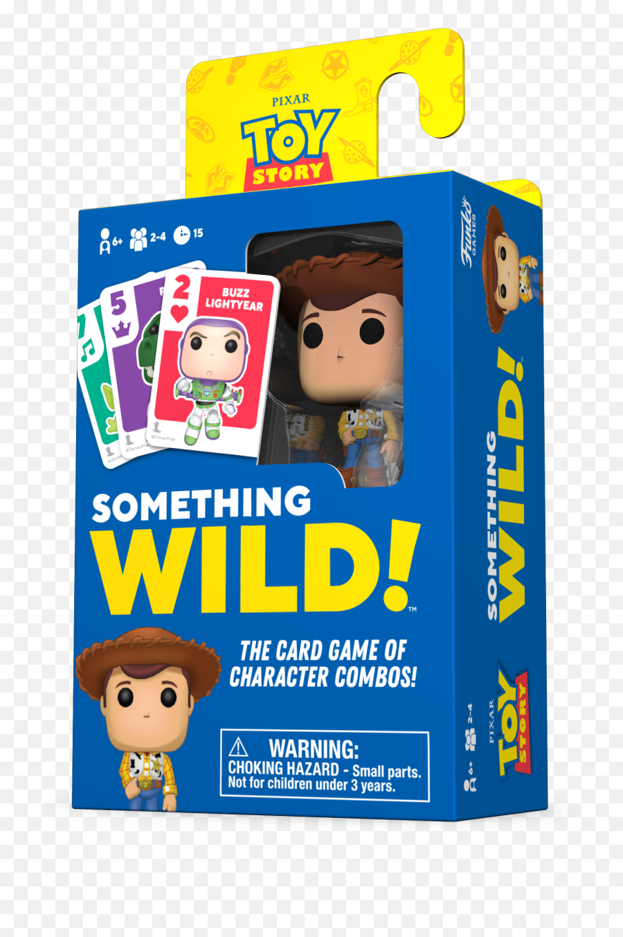 Funko Games Something Wild Card Game - Toy Story Something Wild Toy Story Emoji,Giant Stuffed Emoji Cat