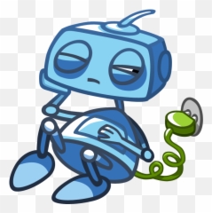 Robo Blues By Telegram Messenger Llp - Blue Robot Telegram Emoji,Blues Emotions
