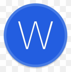 Word Icon Png U0026 Free Word Iconpng Transparent Images 83481 - Vertical Emoji,Emoticon On Ms Word