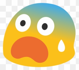 Words To Bullets - Android Scared Emoji,Emotional Roller Coaster Emoticon