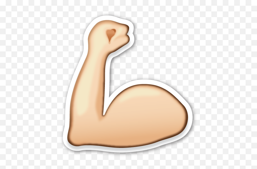 Fist Looks A Bit Like A Sloth - Bicep Emoji Png,Fist Emoji