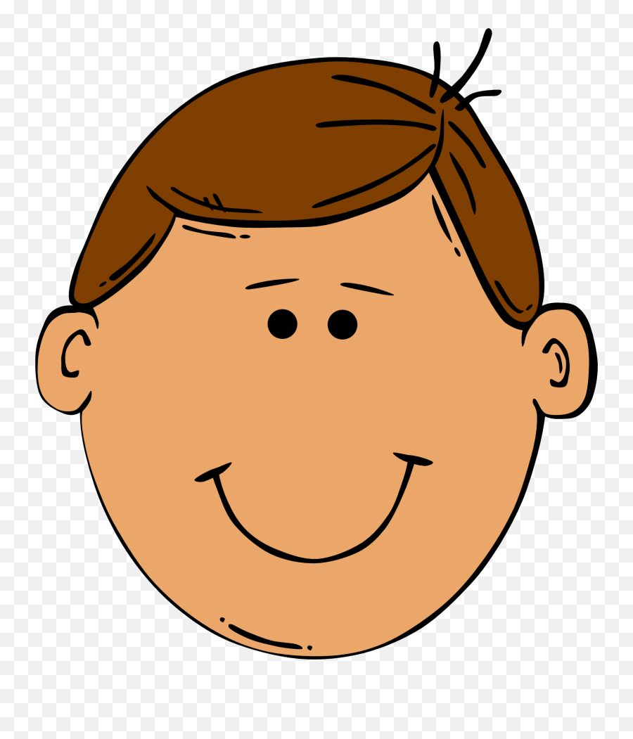 Head Boy Face - Boy Face Clipart Emoji,Emoticons De Niño