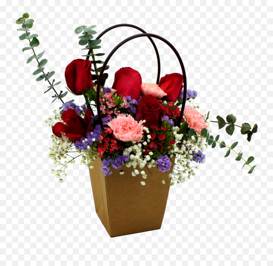 My Flower Fairytale - Bouquet Hamper And Gift Free Delivery Floral Emoji,Red Rose Emoticon